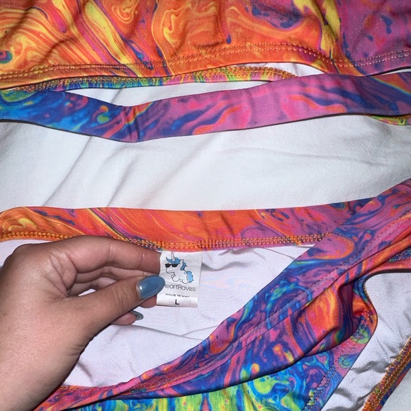 Iheartraves mind melter uv reflective rainbow set - Picture 4 of 5